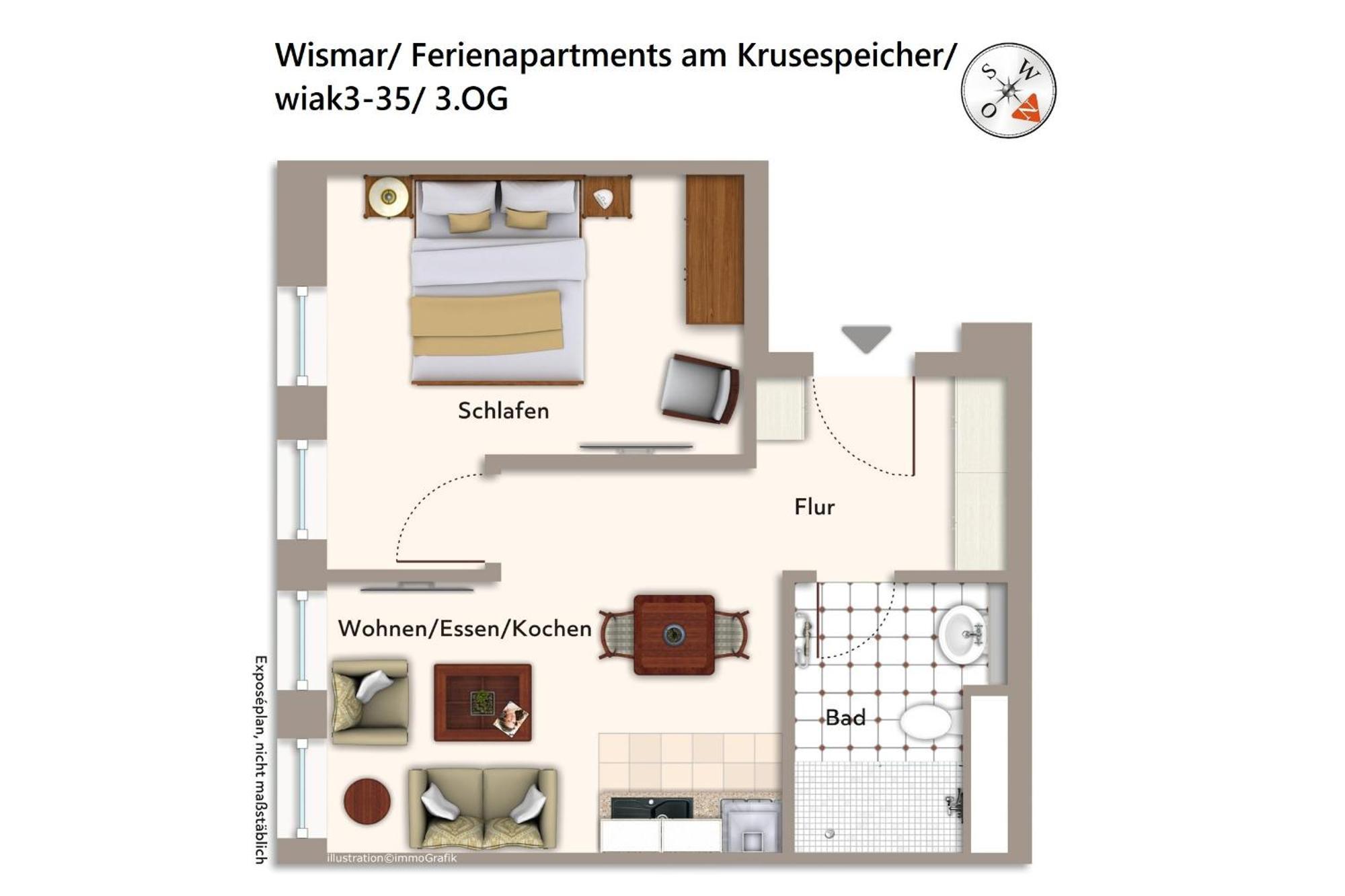 Ferienapartments Am Krusespeicher Ferienapartments Am Krusespeicher 3-35 Висмар Экстерьер фото